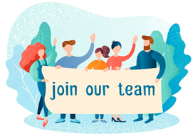 We're hiring! Join our team!